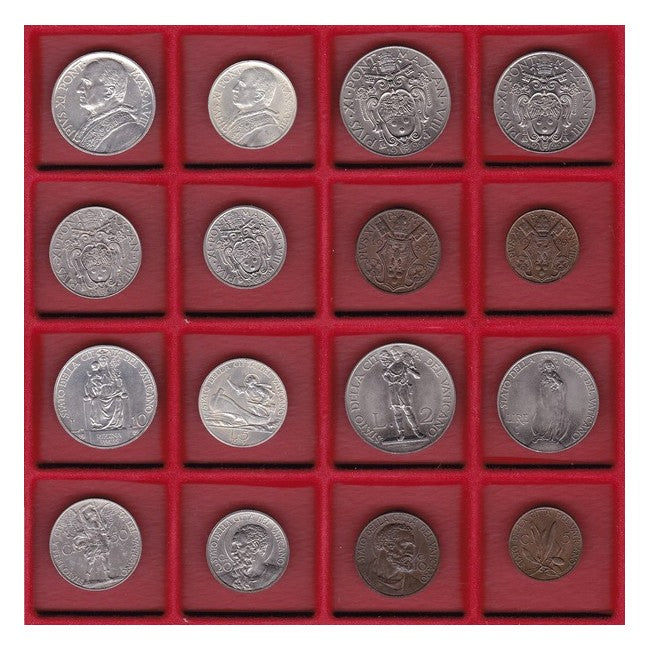 Pio XI (1929-1938) Serie completa 1929 VIII