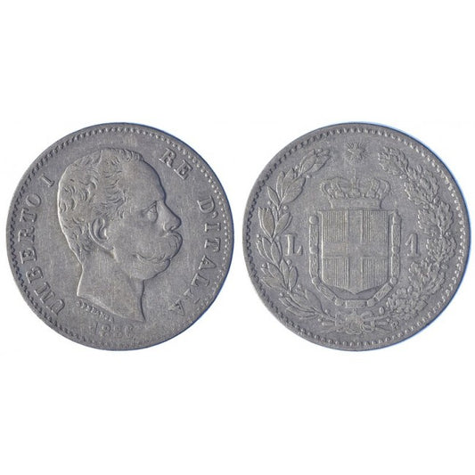 1 Lira 1886 Zecca di Roma