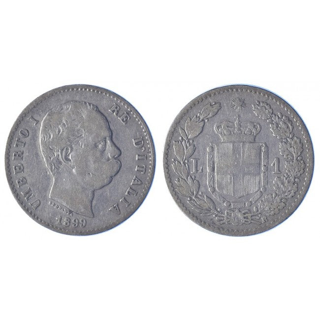 1 Lira 1899 Zecca di Roma