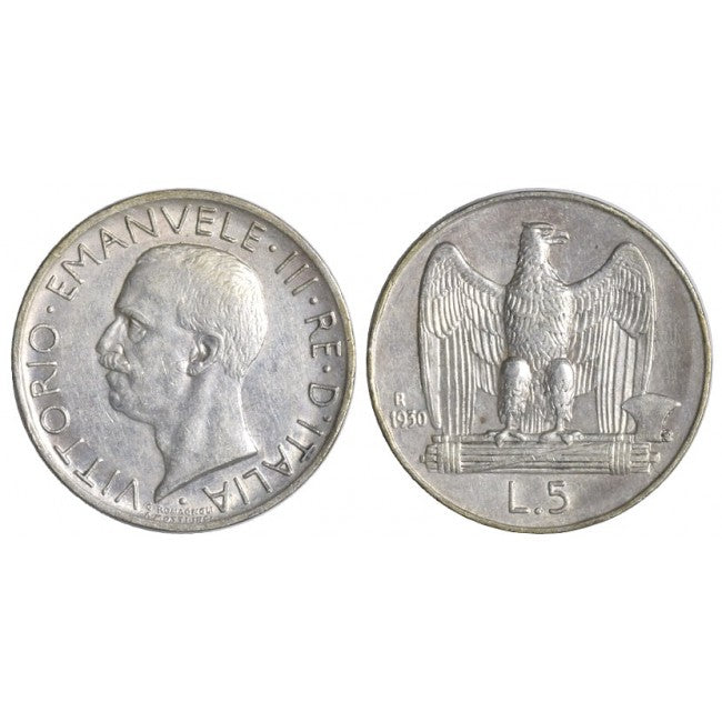 5 Lire 1930 Aquilino