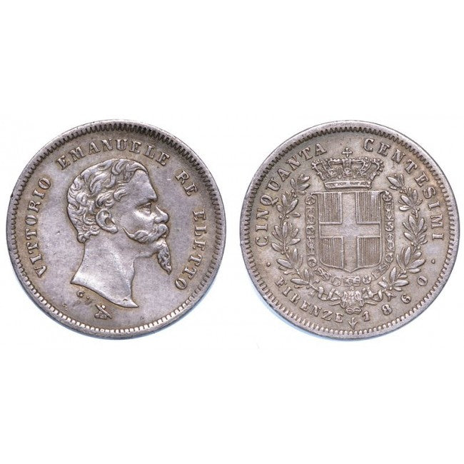 50 Centesimi 1860