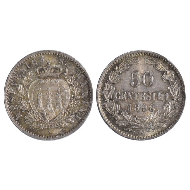 50 Centesimi 1898