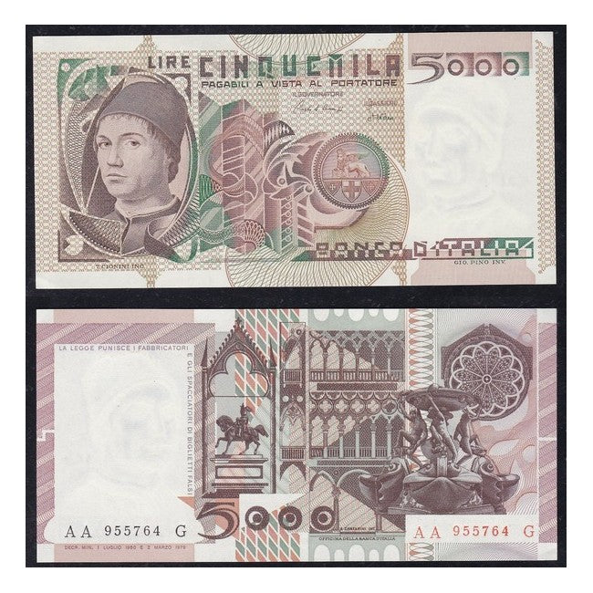 5.000 Lire 1980 Italia - Antonello da Messina