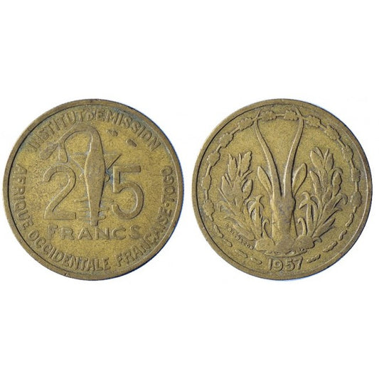 Africa Occidentale francese 25 Francs 1957