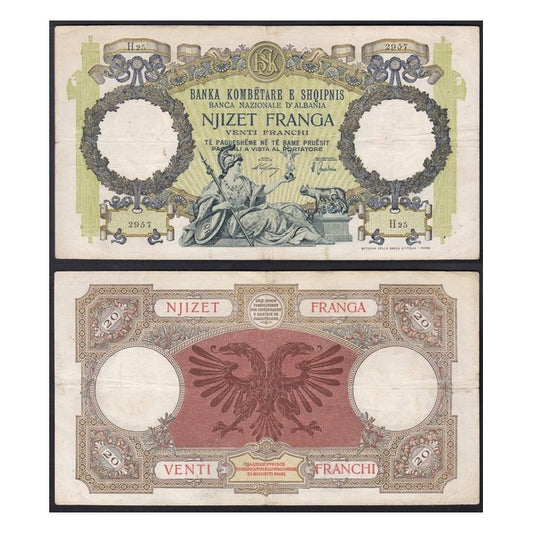 Albania - 20 Franchi 1939