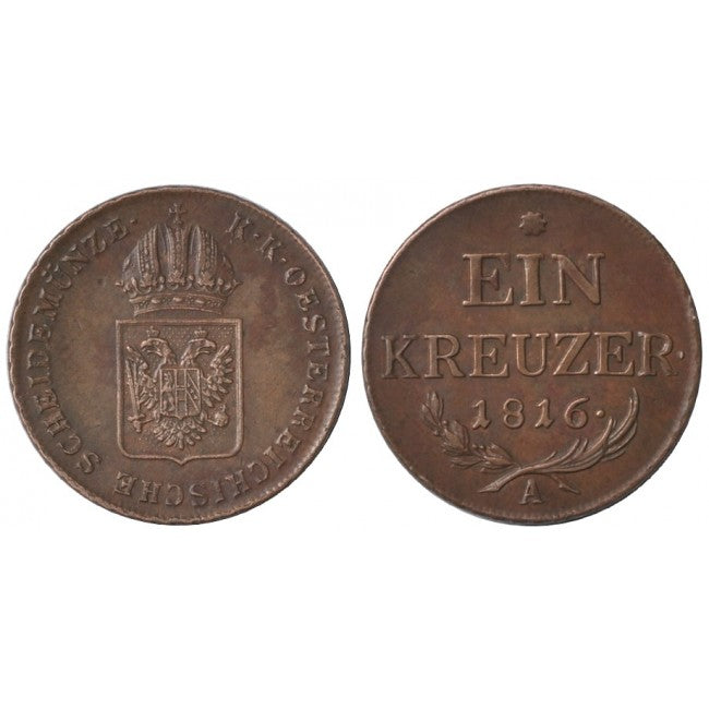 Austria 1 Kreuzer 1816