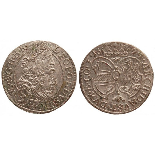 Austria 3 Kreuzer 1694