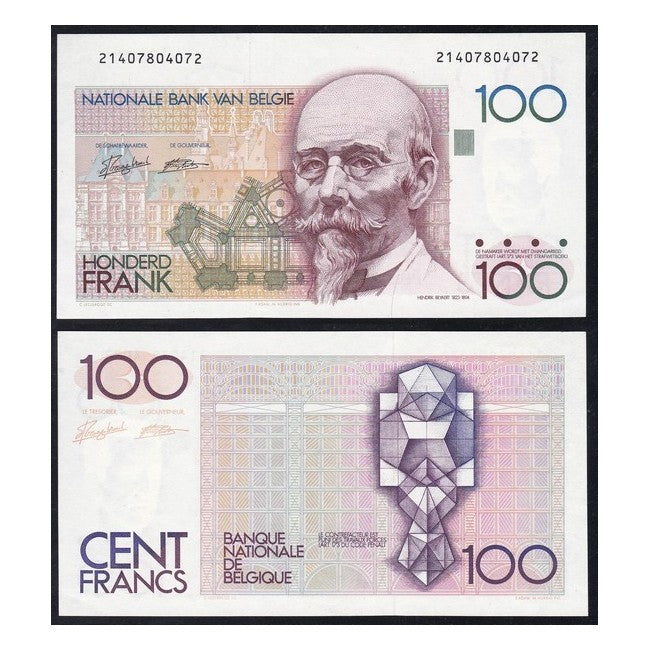 Belgio 100 Francs 1981-82