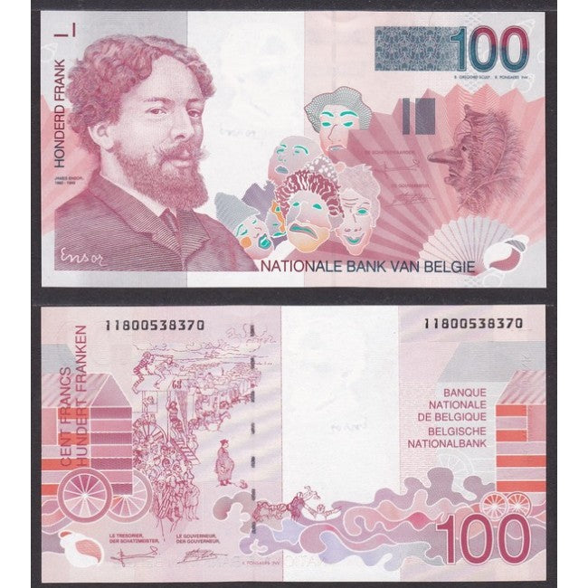 Belgio 100 Francs 1995-2001