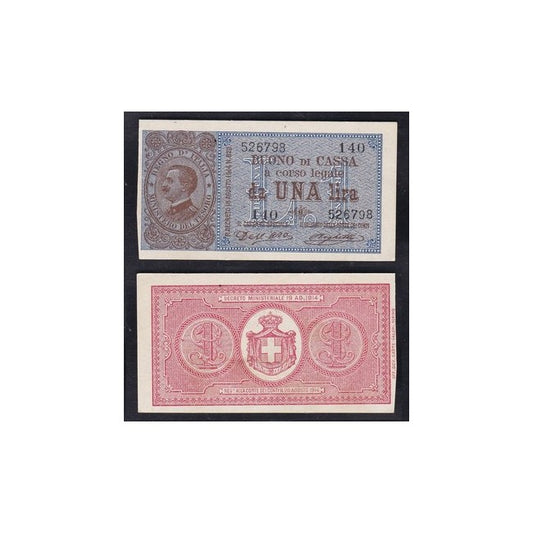 Buoni di cassa 1 Lira 1914