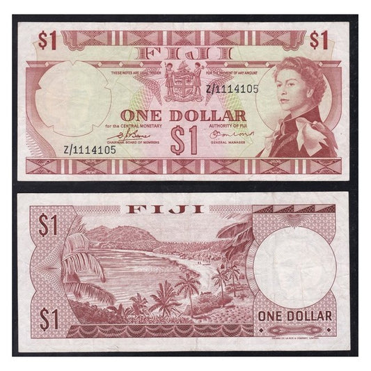 Fiji 10 Dollars 1974