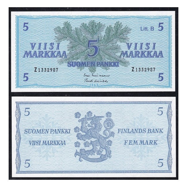 Finlandia 5 Markka 1963