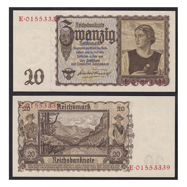 Germania 20 Reichsmark 1939