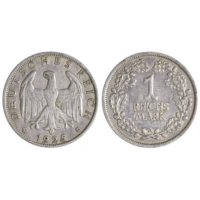 Germania Repubblica di Weimar Reichsmark 1925