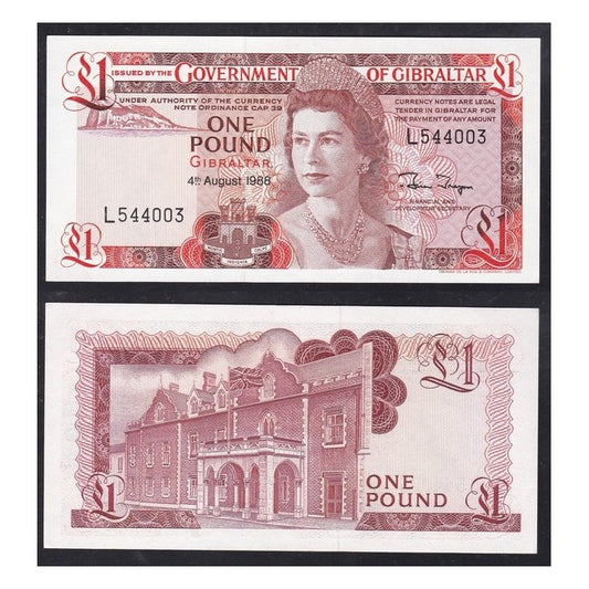 Gibilterra 1 Pound 1988