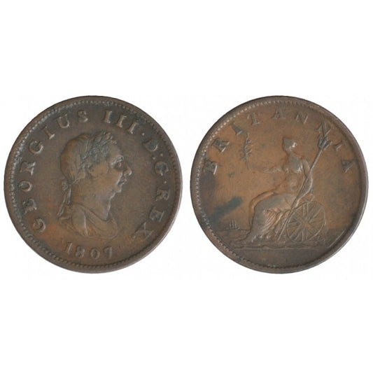 Gran Bretagna 1/2 Penny 1807