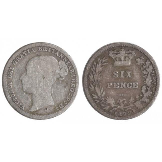 Gran Bretagna 6 Pence 1879