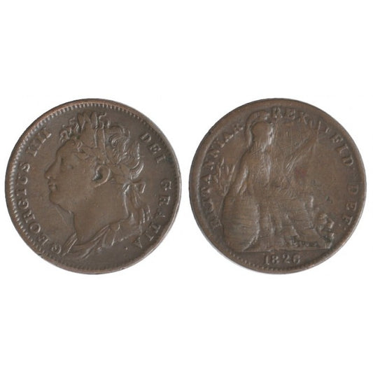 Gran Bretagna Farthing 1826