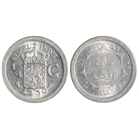 Indie orientali olandesi 1/4 Gulden 1930