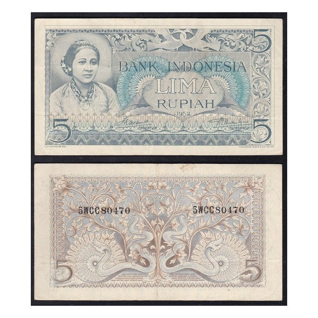 Indonesia 10 Rupiah 1952