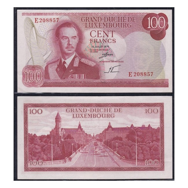 Lussemburgo 10 Francs 1970