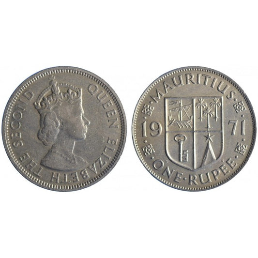 Mauritius Rupee 1971