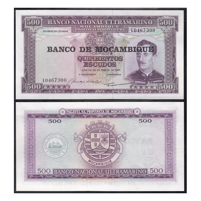 Mozambico 500 Escudos 1976