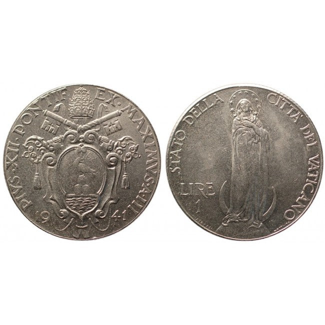 Pio XII (1939-1958) 1 Lira 1941 III