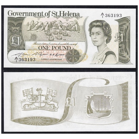 Sant'Elena 1 Pound 1981