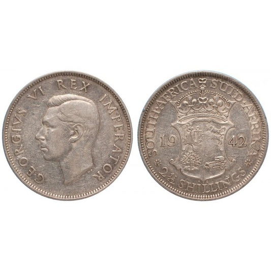 Sud Africa 2 1/2 Shillings 1942