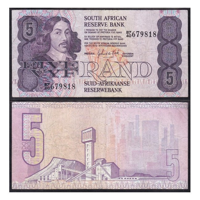 Sud Africa 5 Rand 1981