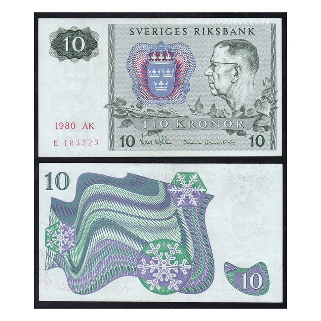 Svezia 10 Kronor  1963-90