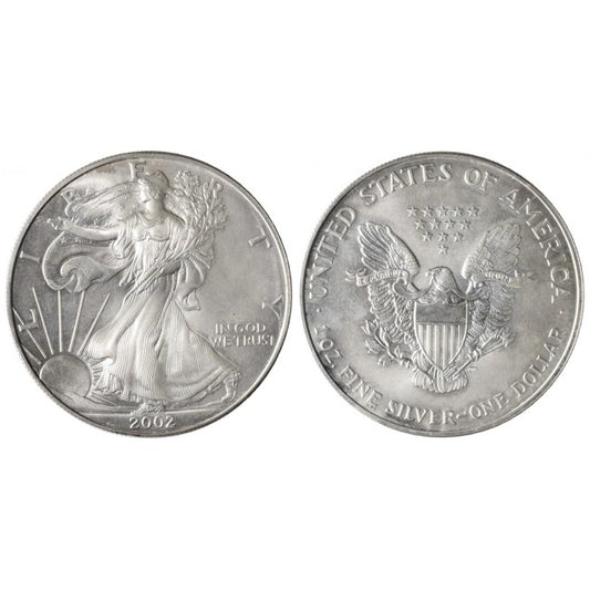 USA Silver Dollar 2002